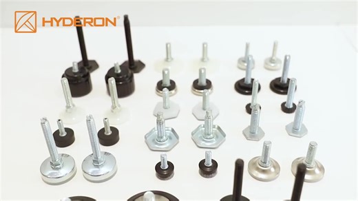 Heavy Duty Furniture Adjustable Leveling Feet Riveted Type Leveler for Chair Leg Metal