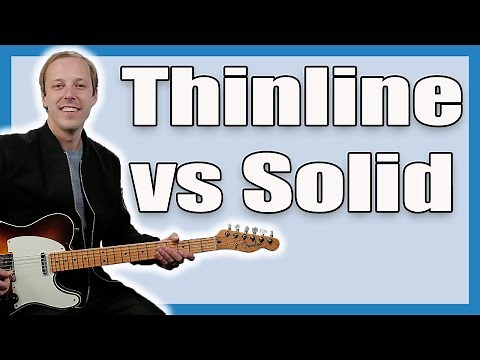 Thinline vs Solid Telecaster Guitar Demo | Fender Telecaster Shootout