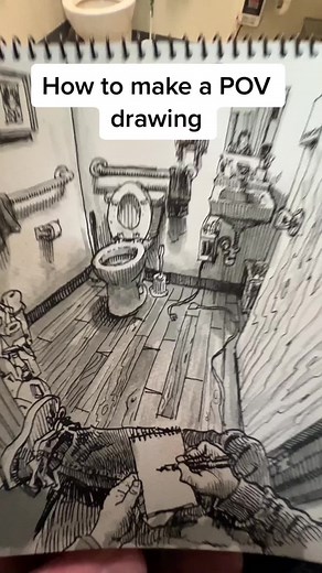 POV Drawing Tutorial: Mastering Wide-Angle Perspective