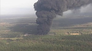 Massive chemical plant fire in Texas forces a school to evacuate and residents to shelter in place