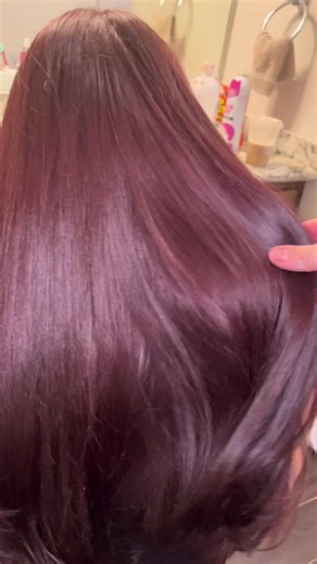 Chroma Sangria Hair Color Transformation | L'oreal Hicolor & Wella Blondor