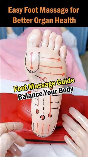 Easy Foot Massage for Better Organ Health
