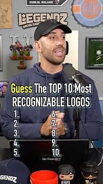 Guess The Top 10 Most Recognizable Logos! Can You? #shorts #logos #brands #top10 #guessinggame