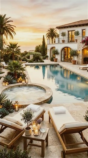 Workers Build a Dream Pool & Jacuzzi Behind a Villa 😳