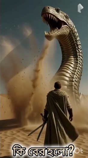 DUNE Sandworm Scene AI ArtFacing a Desert God Epic Sci-Fi Showdown AI Cinematic
