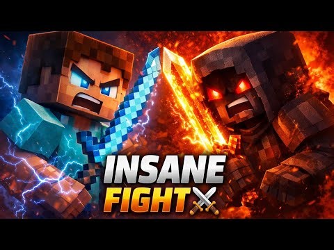 This Minecraft Battle Was NOT FAIR 😱 | Insane PvP Animation