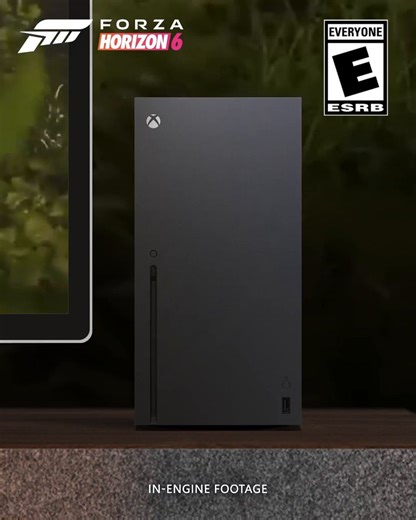 This is a piece of Xbox marketing featuring the Series X console. You know that thing everyone says they forgot about? Xbox is healing.