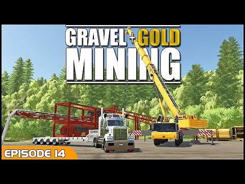 The Washplant is in! - Episode 14 - Elk Mountain, Wyoming - FS22