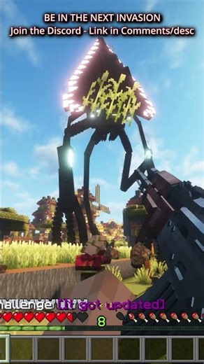 Minecraft but Tripods invaded... #waroftheworlds #tripods #alienattack #wotw
