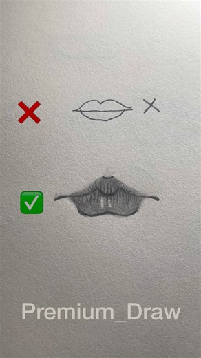 Easy lips drawing ✨#drawing #draw #easy #howtodraw #simple #lips