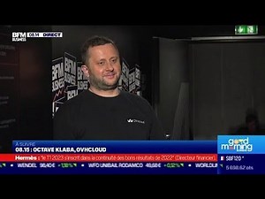 Octave Klaba, Président et fondateur d'OVHCloud, est l'invité de Good Morning Business