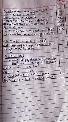 Cash flow both direct and indirect method
