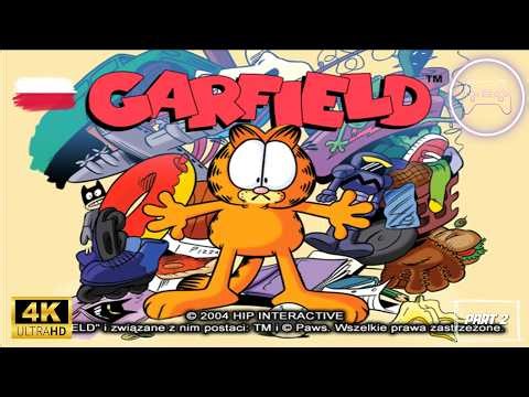 GARFIELD 2004 [PC] PART 2 [FULL GAME] WALKTHROUGH | NO COMMENTARY | 4K 60ᶠᵖˢ