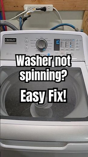 Washer Spin Cycle Issues
