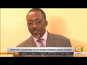 Pastor Nganga charged with threatening Linus Kaikai