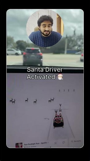 Tesla’s Christmas UI Mode