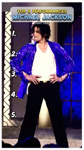 Top 5 Performances Of Michael Jackson (PT.2) #michaeljackson #shortsfeed
