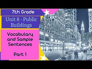7th Grade Unit 8 Part 1