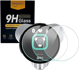 3-Pack Tempered Glass Screen Protector for EKO CORE 500™ Digital Stethoscope Accessories | Anti-Scratch + Anti-Fingerprint + Bubble-Free | High Clarity & Easy Install​