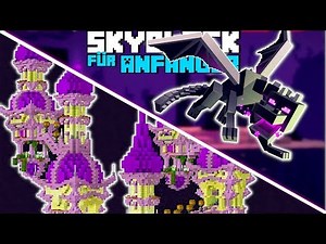Der Enderdrache und Endcities in Minecraft Skyblock für Anfänger | Minecraft Skyblock | LarsLP