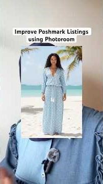 Improve Poshmark listings using Photoroom by instantly removingbackgrounds and creating AI models.