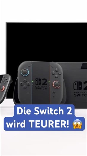 Die #switch2 wird teuerer! #shorts