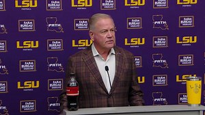 LSU head coach Brian Kelly press conference -- Ole Miss