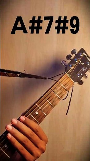 Guitar lessons for beginners (A#7#9 chord) #guitar #chords