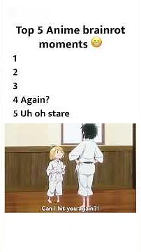 Anime brainrot moments compilation.#anime #animemoments