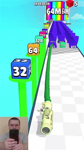 Gun Up 2048❗Level 638❗#shorts #games #gunup2048