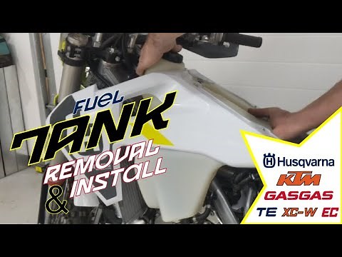 2022 TE300i: Fuel Tank Removal & Install (Husqvarna, KTM, GasGas)