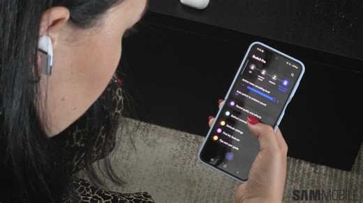 Galaxy Buds 3 Pro widget updated to match One UI 7 design