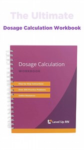 Dosage Calc made easy! | Level Up RN | Facebook