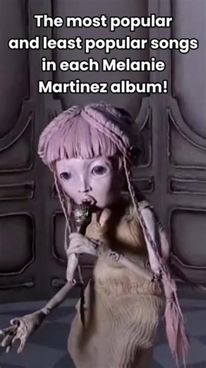 The most popular and least popular Melanie Martinez songs from each album! #melanieeditor