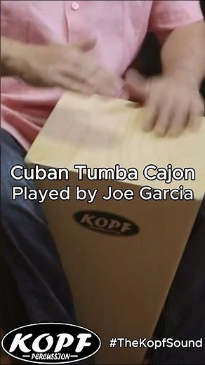 Cuban Tumba Cajon | Joe Garcia Demo