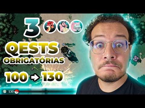 3 QUESTS OBRIGATÓRIAS DEPOIS DO LEVEL 100 NA PXG (Foi Assim que Cheguei no 130)