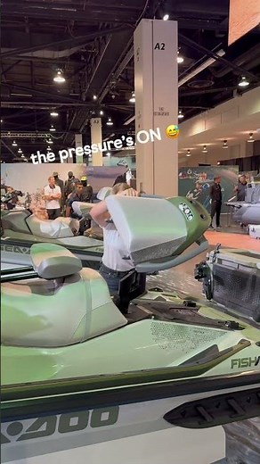 Sea-Doo Experts Race to Assemble the Swivel Seat on the 2025 FishPro Apex 300