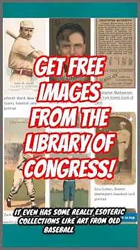 Get FREE Images From The Library of Congress! #contentcreation #contenttips