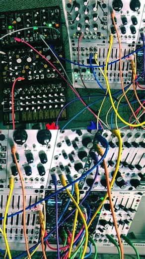 0-coast and ‪@bastlinstruments‬ pizza shift register jam #musicproducer #modularsynthesis