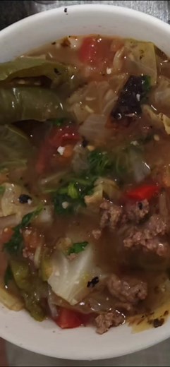 Sopa de Repollo y Carne Molida: Receta Casera Fácil