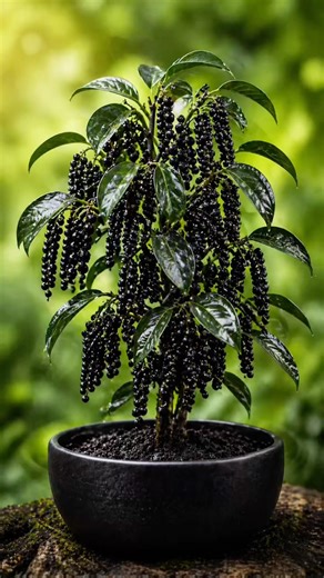 Easy and Fast Method to Grow & Propagate Black Pepper Plant 🌿 #gardening #diy #shorts