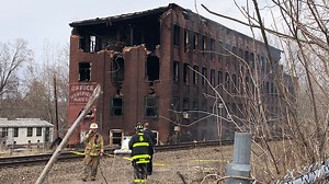 Enfield Mill Torn Down After Massive Fire