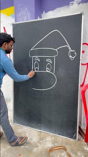 5 = How to draw Santa Claus 🎅 step by step for beginners | Santa Claus 🎅 Drawing #art #shorts