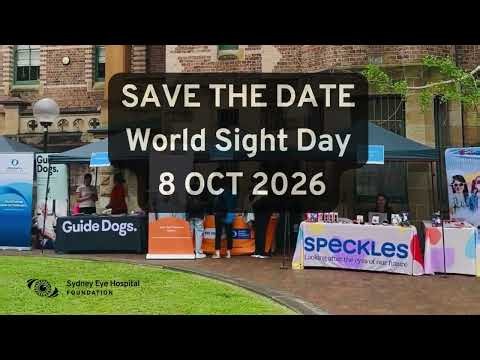 World Sight Day with Sydney Eye Hospital Foundation