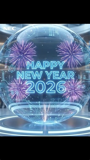 As we step into 2026, our focus remains clear, advancing innovation that creates real impact. Guided by technology, strengthened by people, and driven by purpose, we continue building what’s next. Happy New Year 2026. . . #NEC #NECIndia #HappyNewYear | NEC Corporation India Pvt. Ltd.