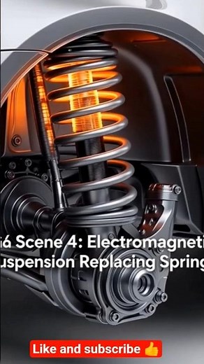 Magnetic🔋Suspension|Working Principle Of Magnetic Suspension System#shorts#emi#automobile#physics