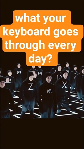 keyboard Life ⌨️|| Overworked Keys vs. Chilling Keys #keyboard #viralshorts