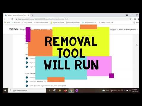 How to resolve common WebEx issues.