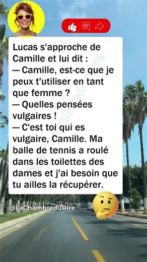 🎾 Une question mal comprise #humour #drôle #blague #rire #meme #humourfrançais #france #shorts