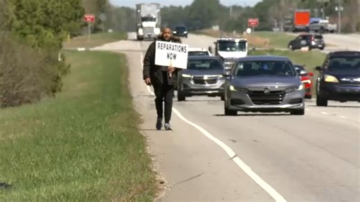 Baltimore pastor completes 40-mile march to Raleigh, calling for justice and reparations
